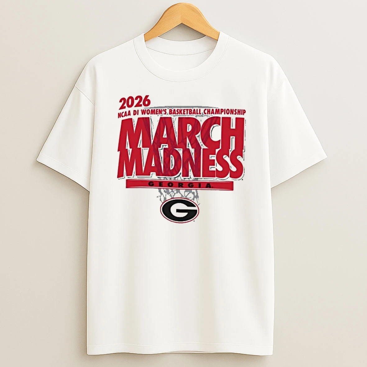 Georgia Bulldogs 2026 Ncaa Di Womens Basketball Championship March Madness T Shirt