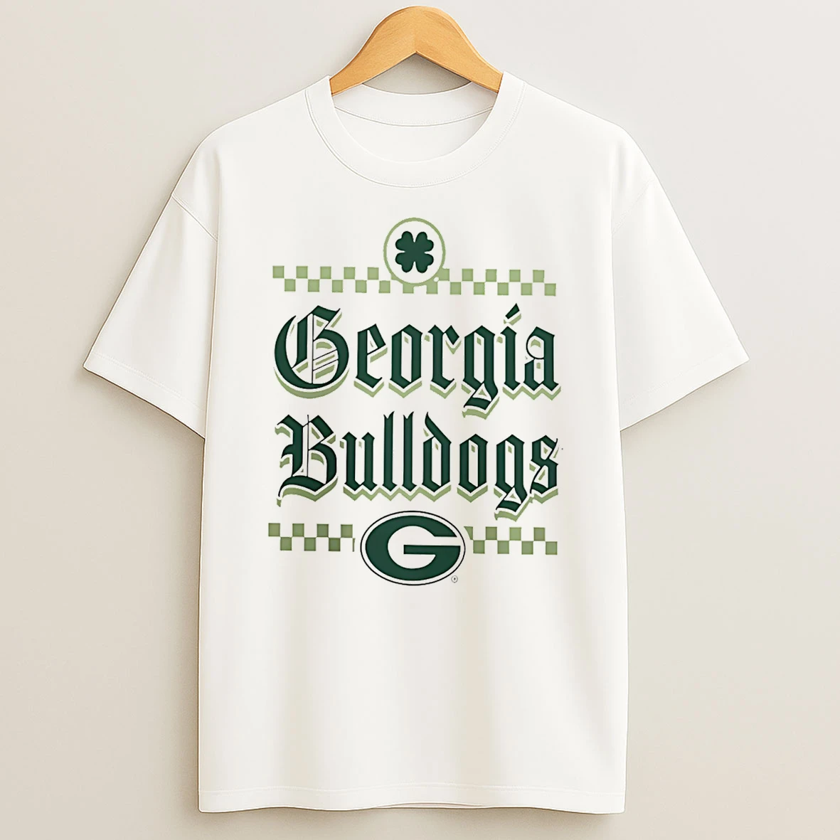 Georgia Bulldogs St Patricks Day Lucky 2026 T Shirt