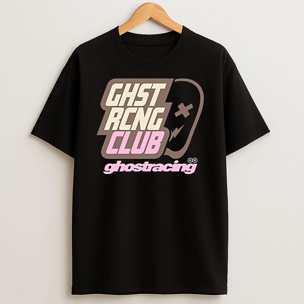 Ghost Racing Club Ghost Tracing Travis Pbc T Shirt