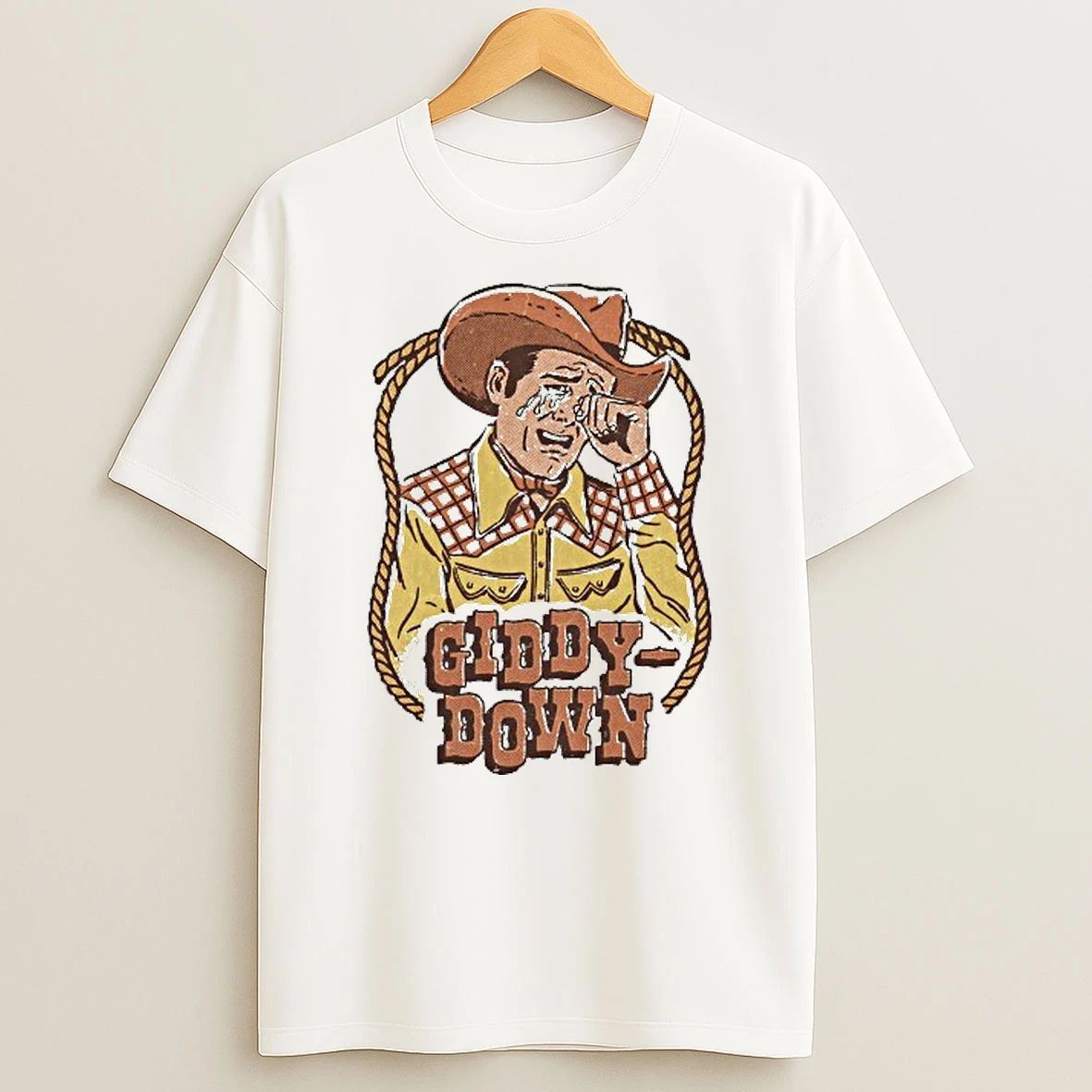 Giddy Down Steven Rhodes 2026 Cowboy T Shirt