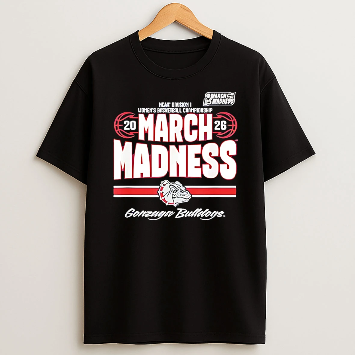 Gonzaga Bulldogs March Madness 2026 Ncaa Womens Basketball Four It All T Shirt