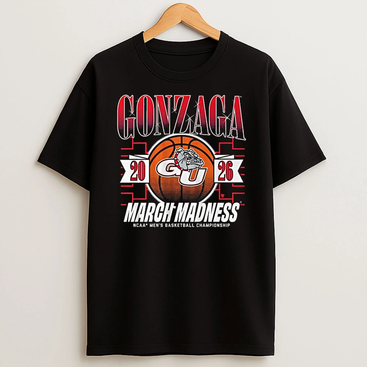 Gonzaga Bulldogs March Madness Ncaa Mens Basketball Championship 2026 T Shirt