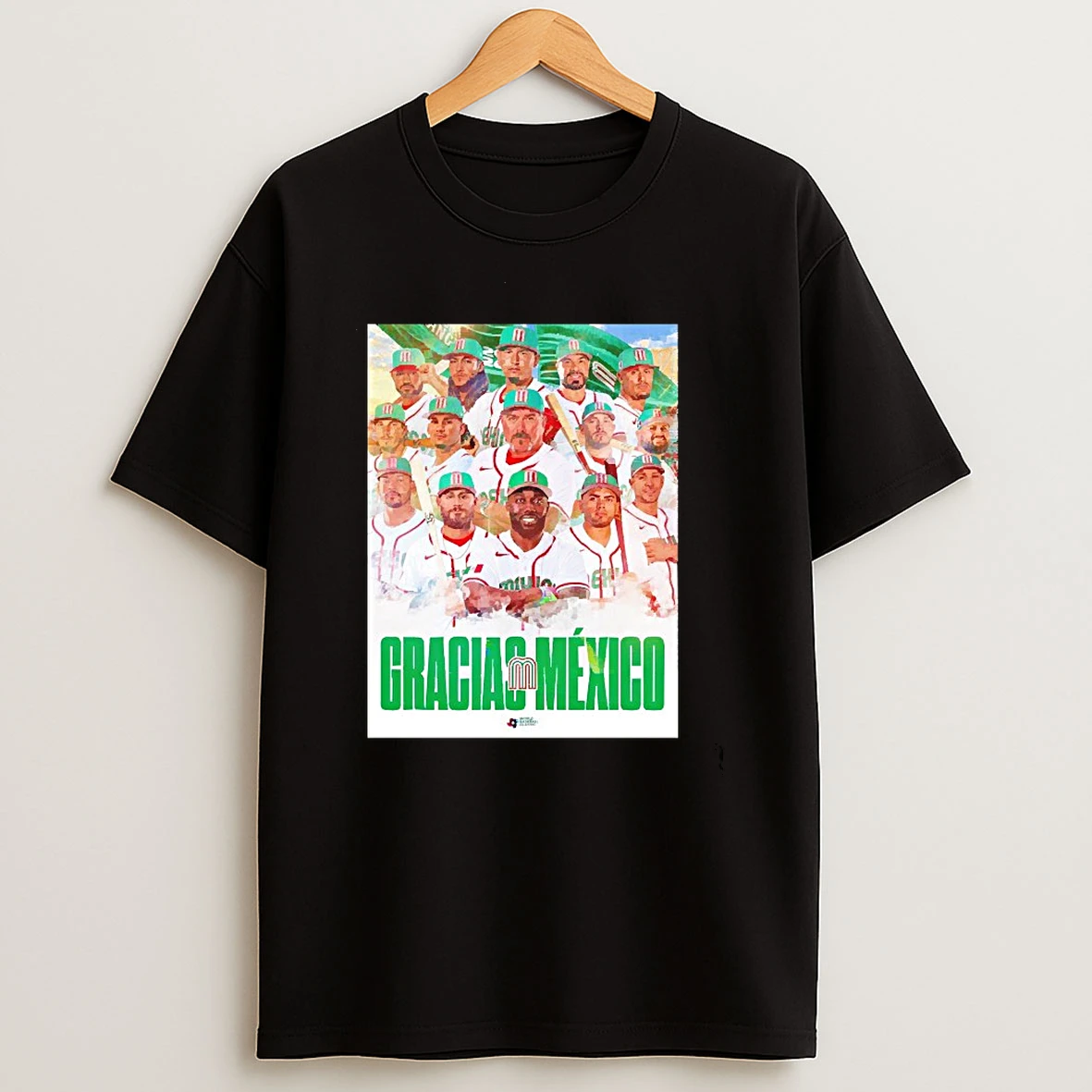 Gracias Mexico World Baseball Classic 2026 Player Team Graphic T Shirt