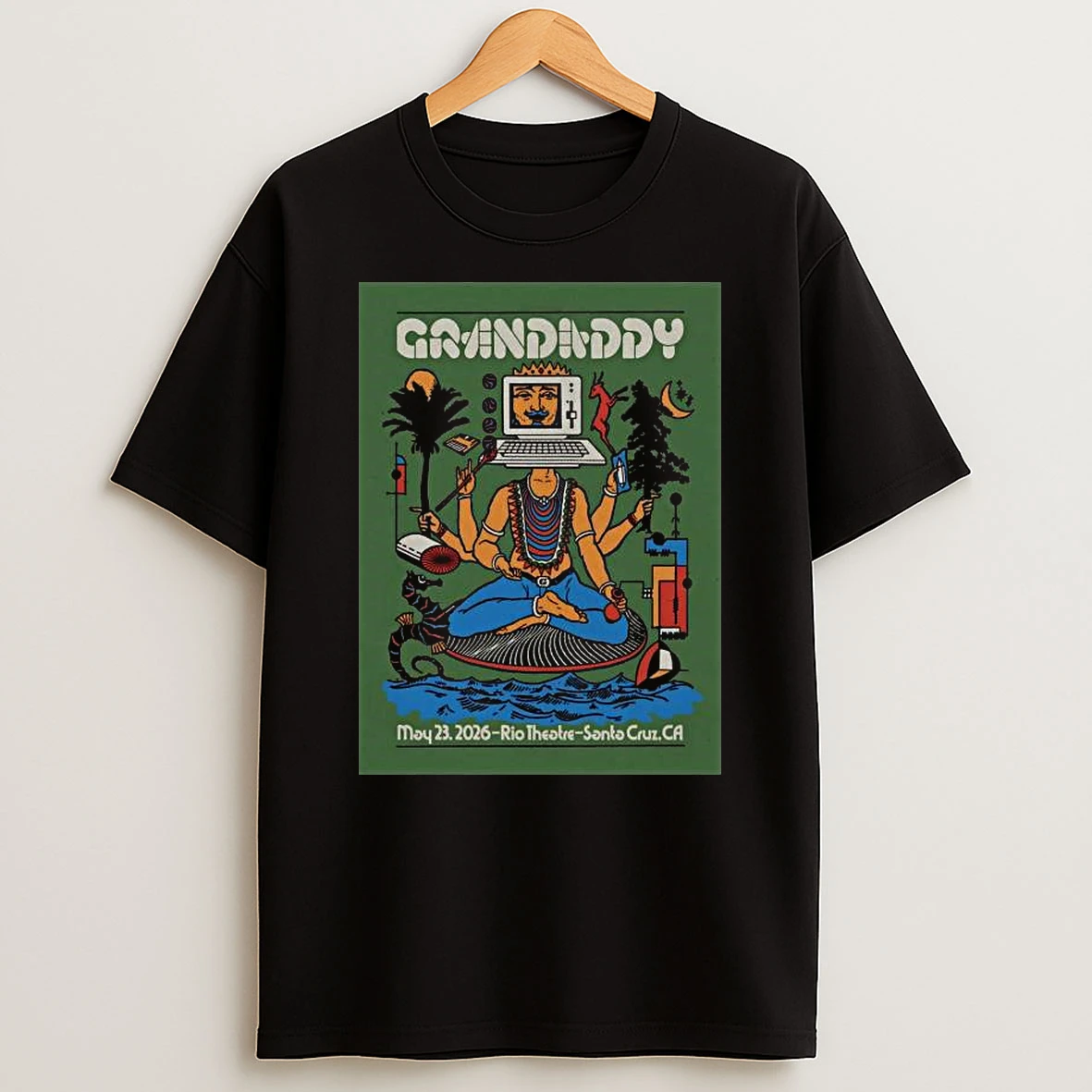 Grandaddy May 23 2026 Santa Cruz Ca T Shirt