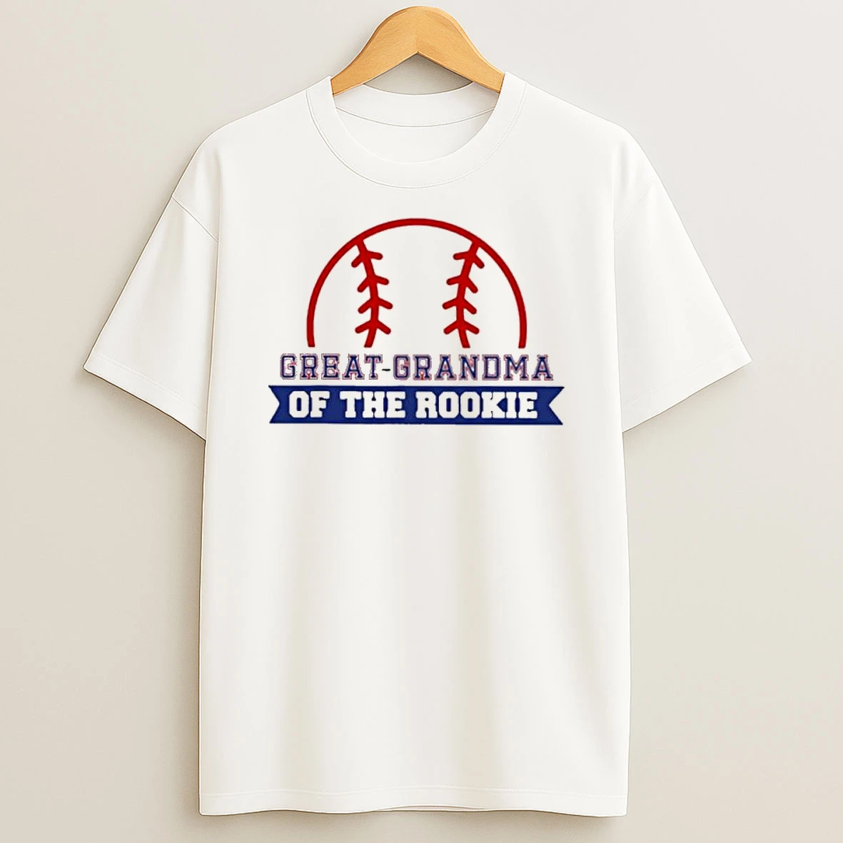Great Grandma Of The Rookie T Shirt