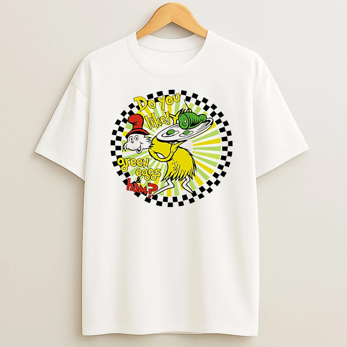 Green Eggs And Ham I Do So Like Quote T Shirt