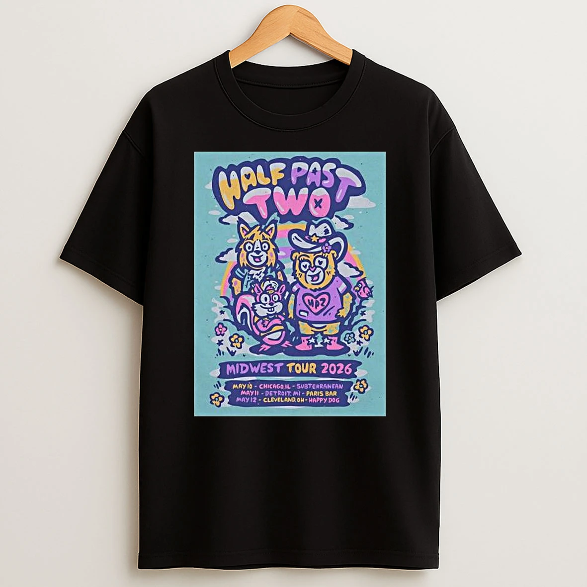 Half Past Two Cleveland Oh May 12 2026 T Shirt