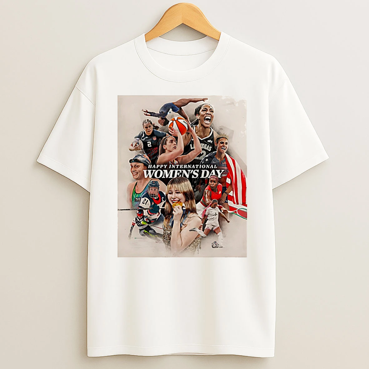 Happy International Womens Day Us Olympics 2026 T Shirt