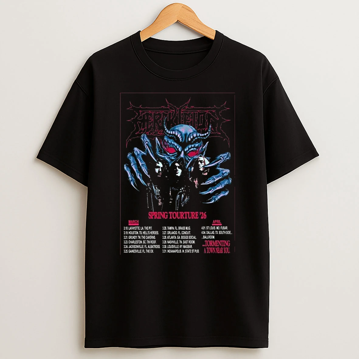 Herakleion 2026 Spring Tour T Shirt