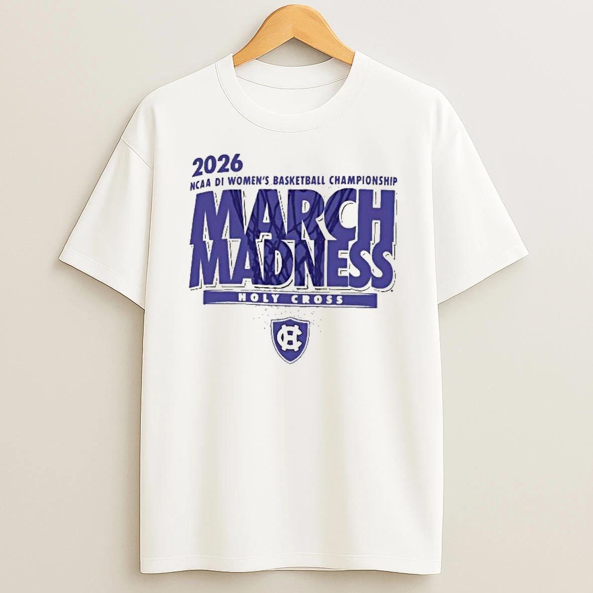 Holy Cross Crusaders 2026 Ncaa Di Womens Basketball Championship March Madness T Shirt
