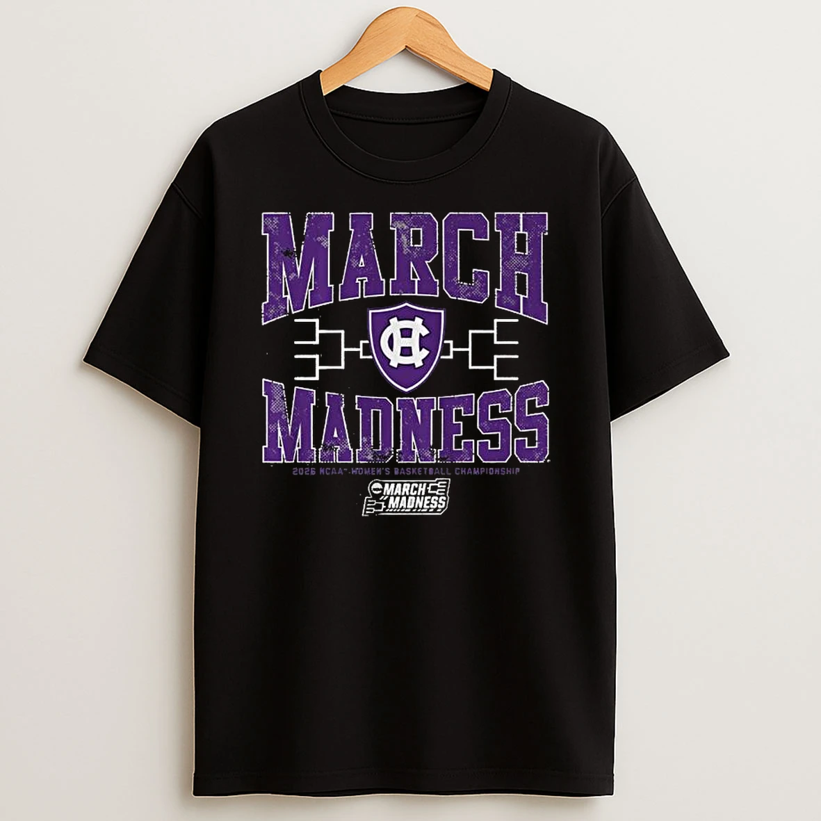 Holy Cross Crusaders March Madness 2026 Ncaa Womens Basketball Championship T Shirt
