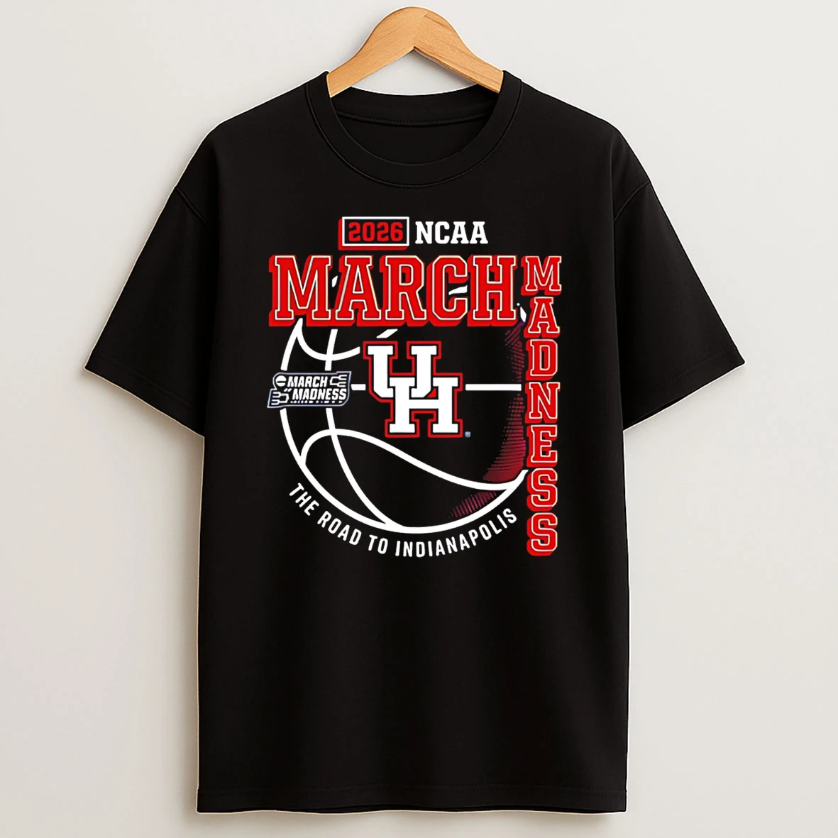 Houston Cougars March Madness Mens Basketball 2026 T Shirt