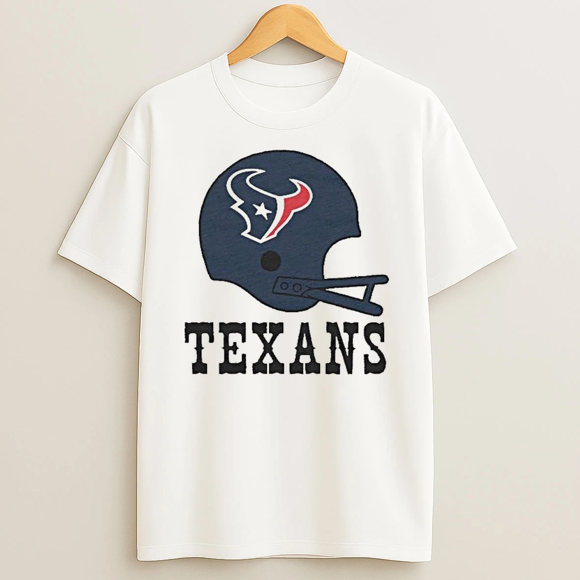 Houston Texans Big Helmet T Shirt