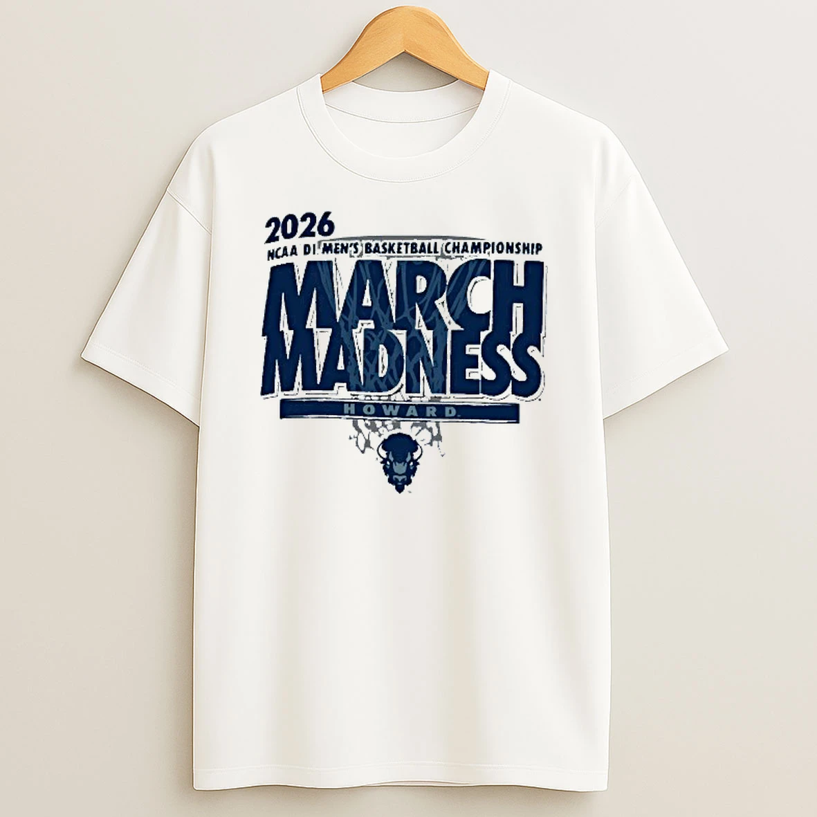 Howard Bison March Madness 2026 Ncaa Di Mens Basketball Championship T Shirt
