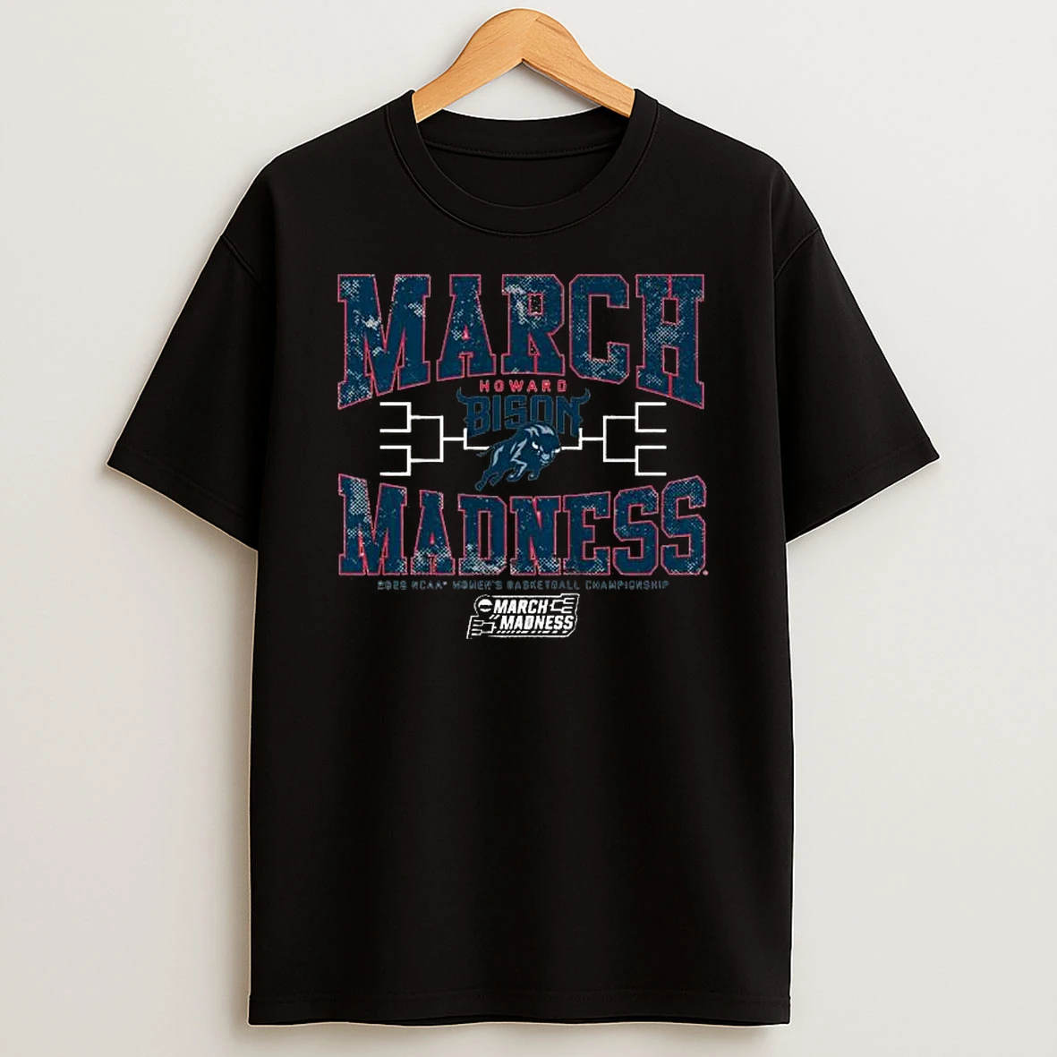 Howard Bison March Madness 2026 Ncaa Womens Basketball Championship T Shirt