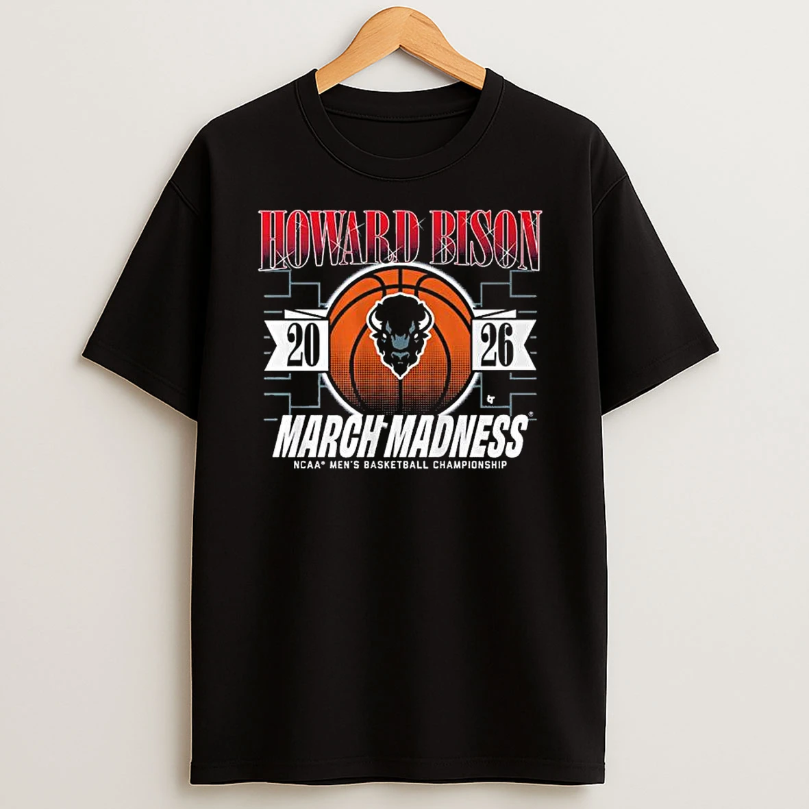 Howard Bison March Madness Ncaa Mens Basketball Championship 2026 T Shirt