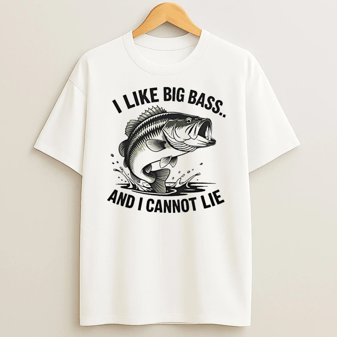 I Like Big Bass And I Cannot Lie T Shirt
