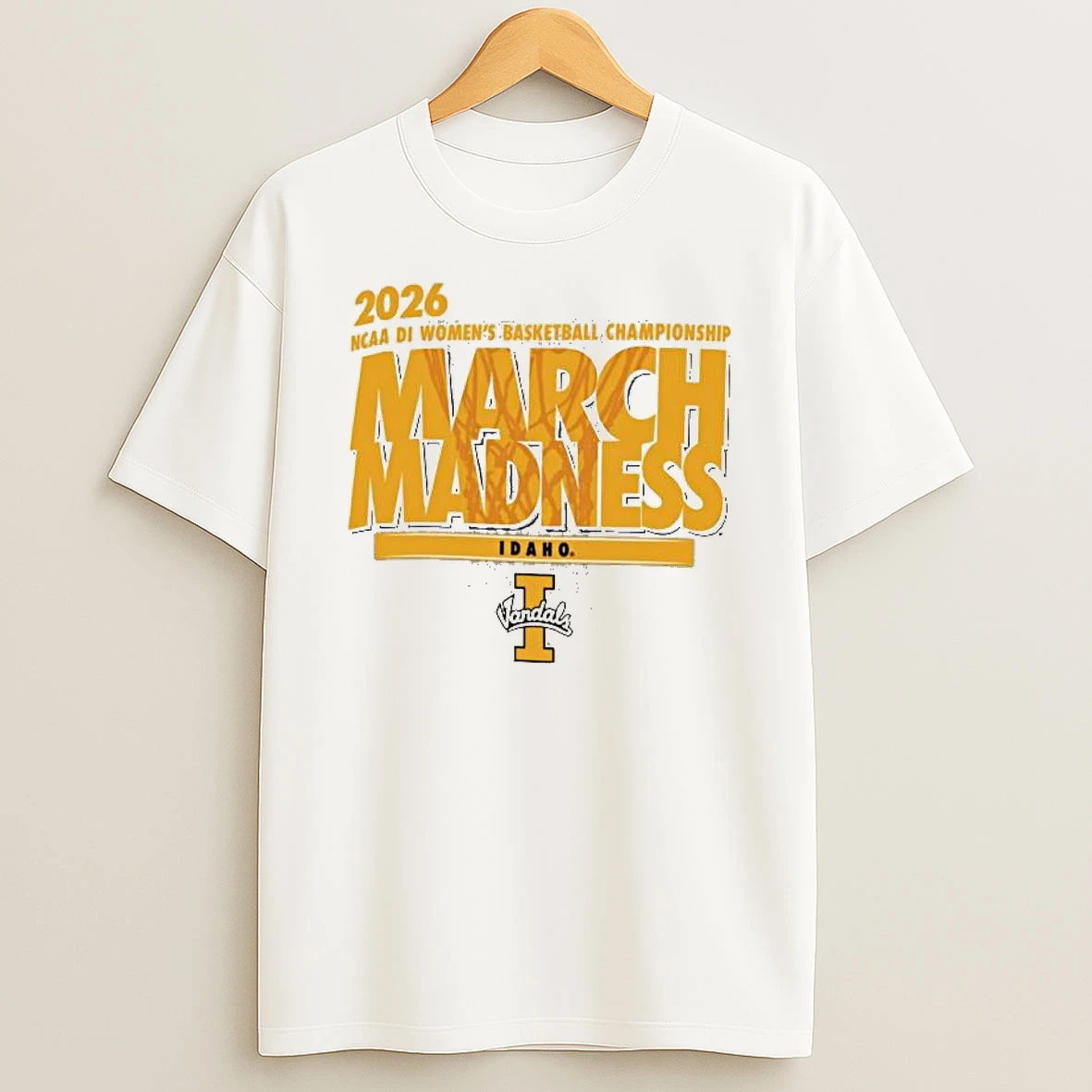 Idaho Vandals 2026 Ncaa Di Womens Basketball Championship March Madness T Shirt