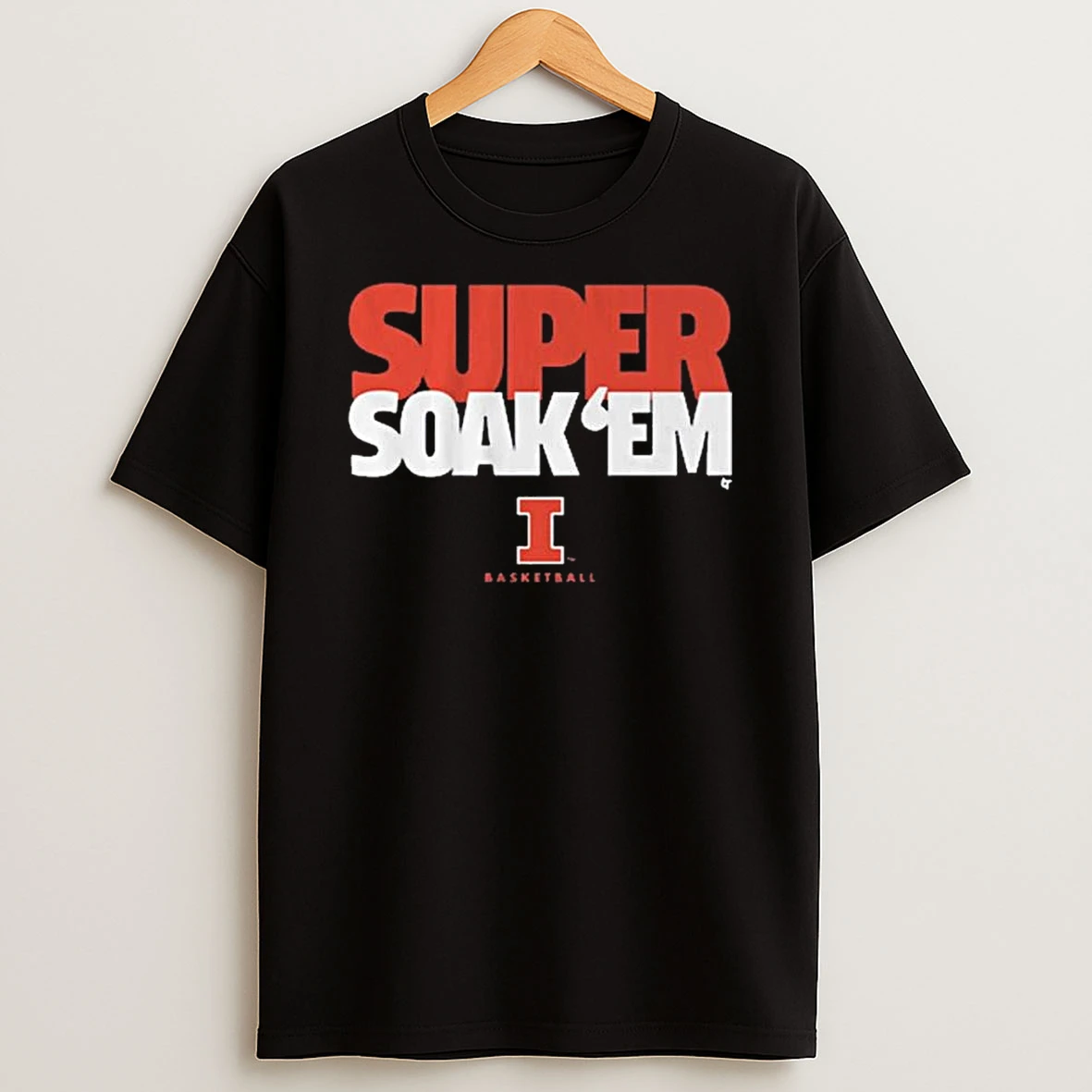 Illinois Basketball Super Soak Em T Shirt