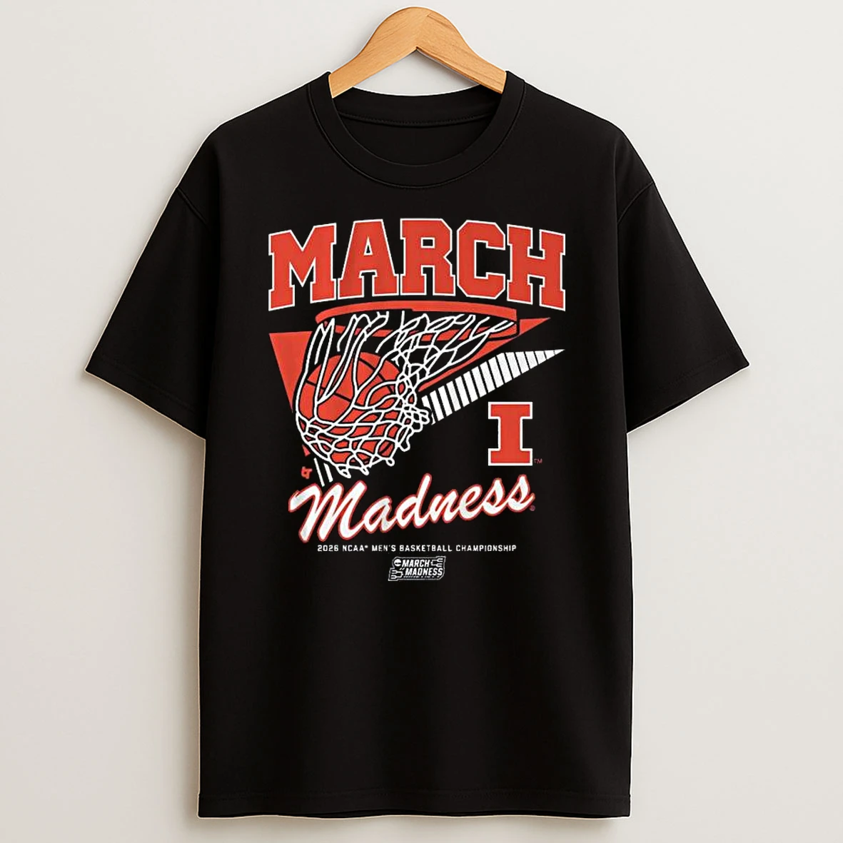 Illinois Fighting Illini March Madness 2026 Ncaa Mens Basketball Championship T Shirt