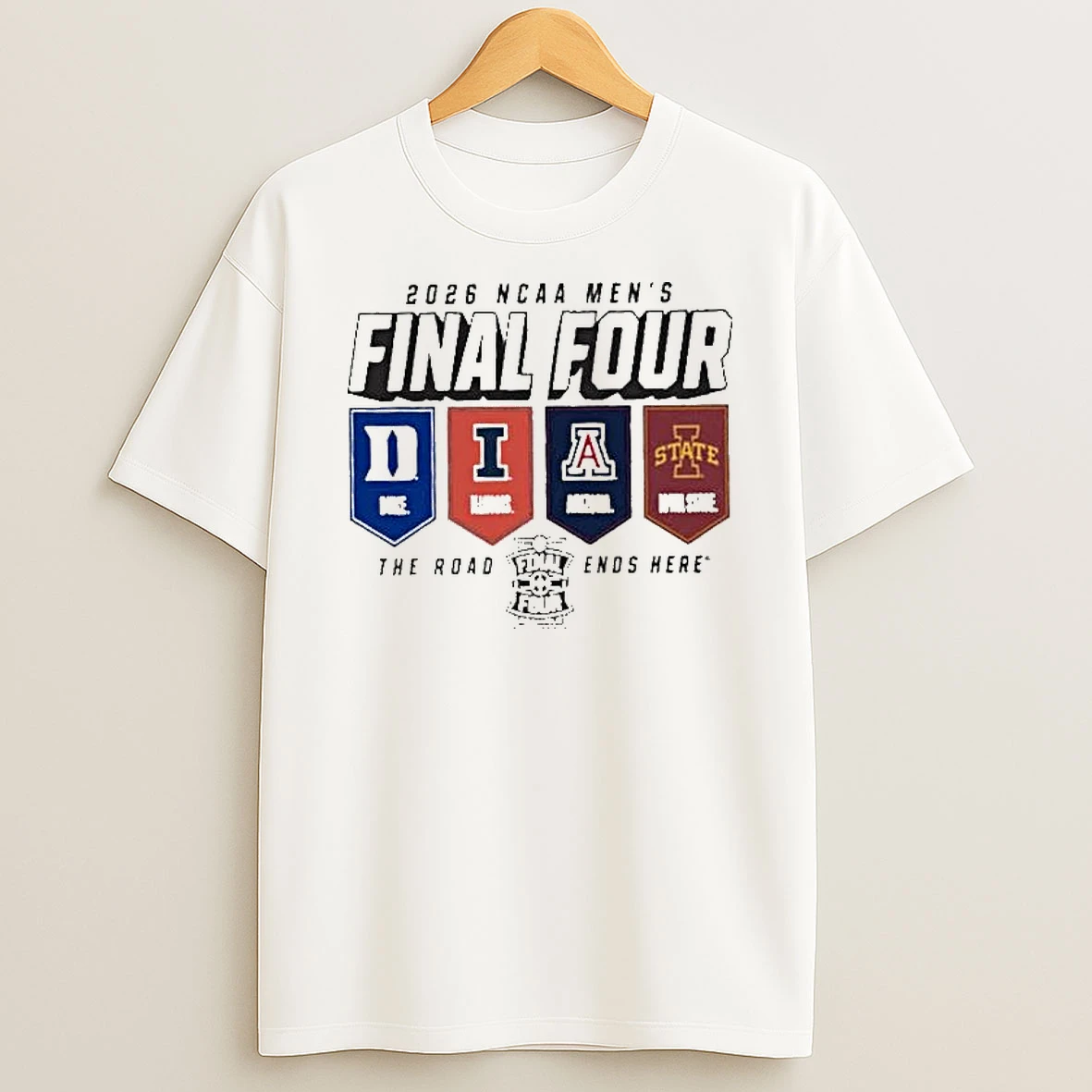 Illinois Fighting Illini Youth 4 Team Final Four T Shirt
