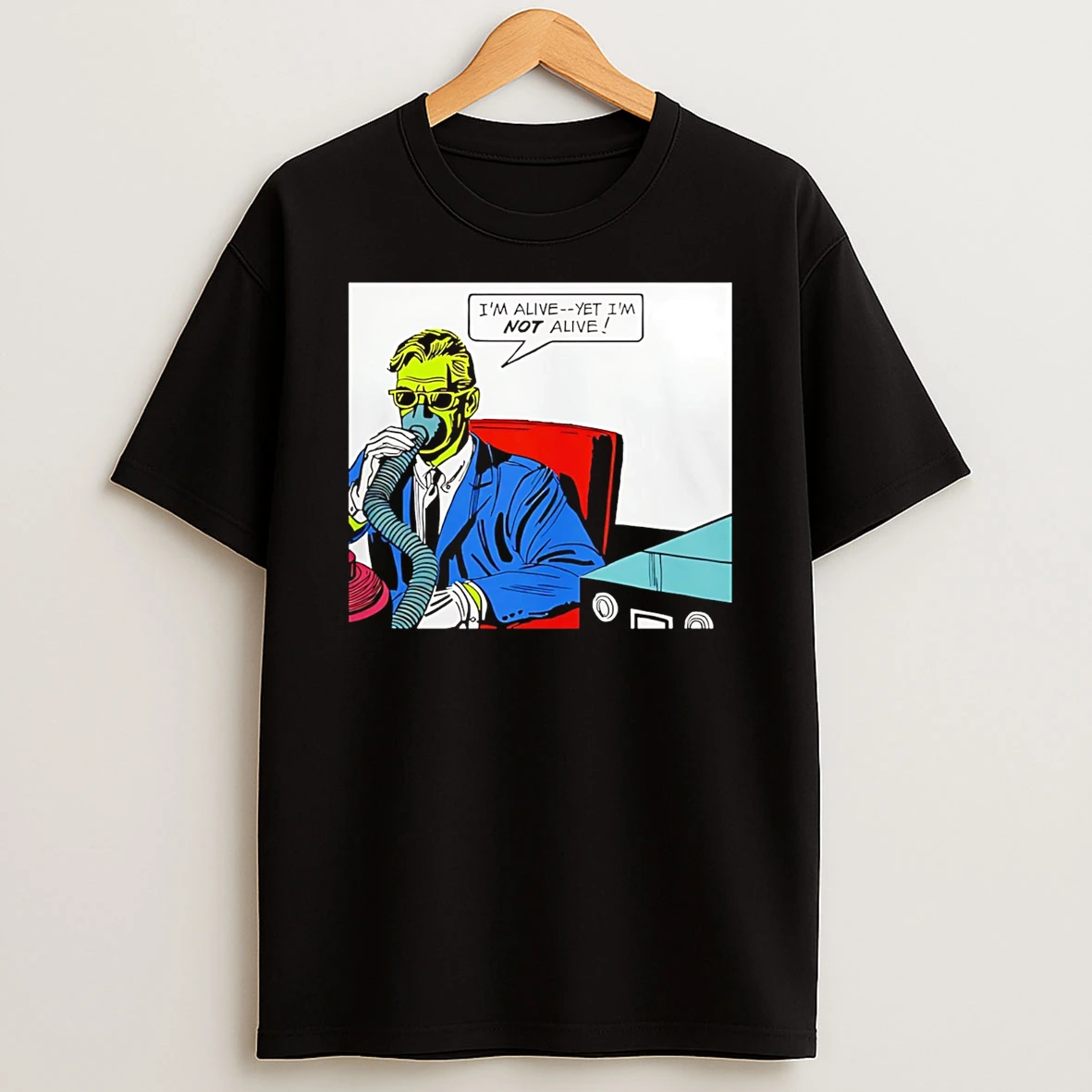 Im Alive Yet Im Not Alive Comic T Shirt