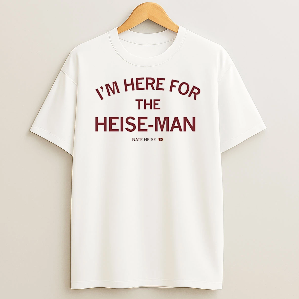Im Here For The Heise Man Nate Heise Iowa State Cyclones T Shirt