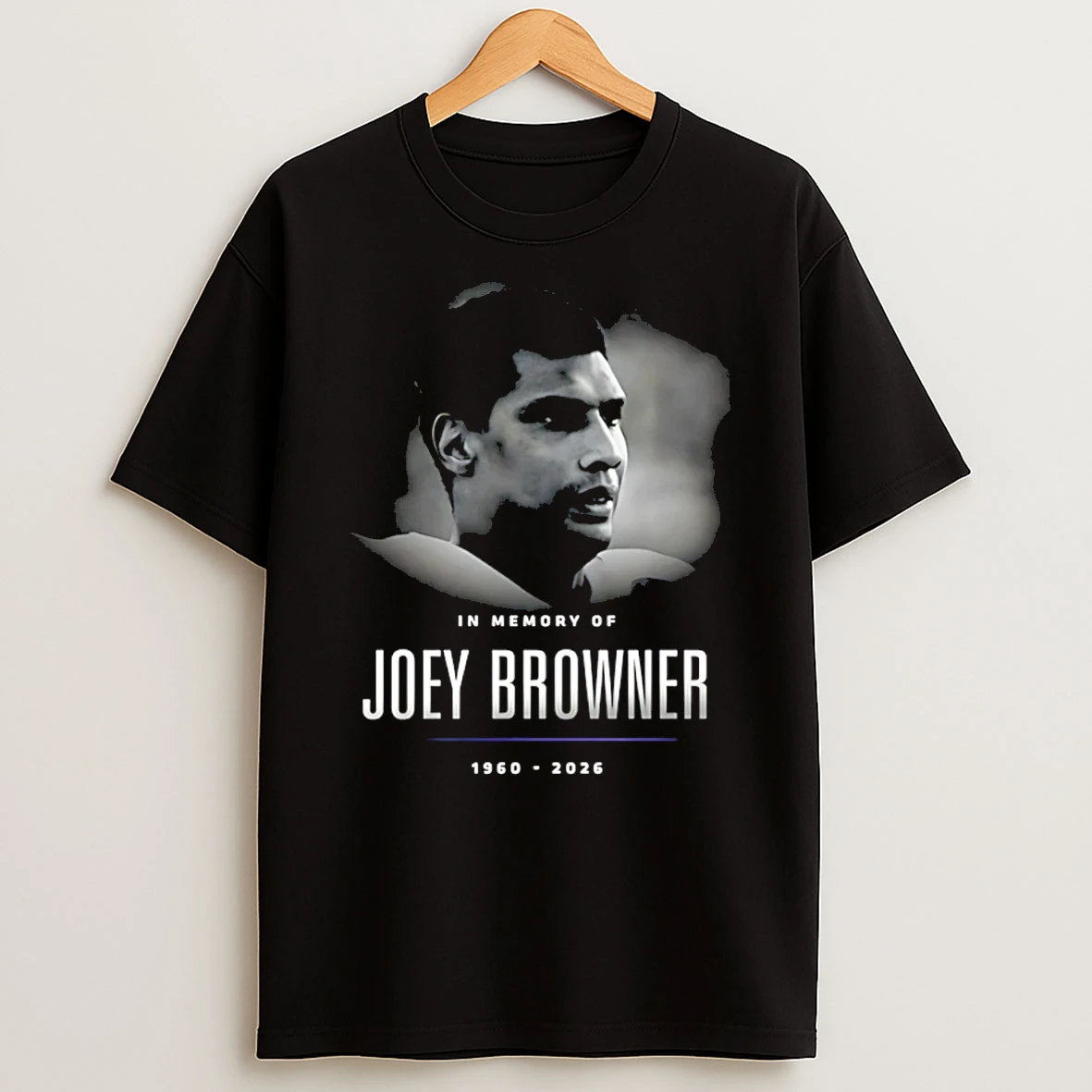 In Memory Of Joey Browner 1960 2026 T Shirt
