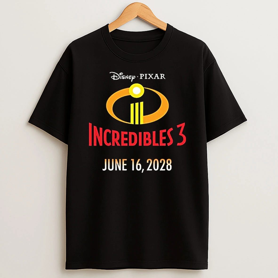 Incredibles 3 Disney Pixar Coming To Theaters On June 16 2028 T Shirt