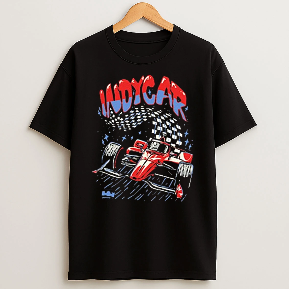 Indycar Checkered Roads 2026 T Shirt