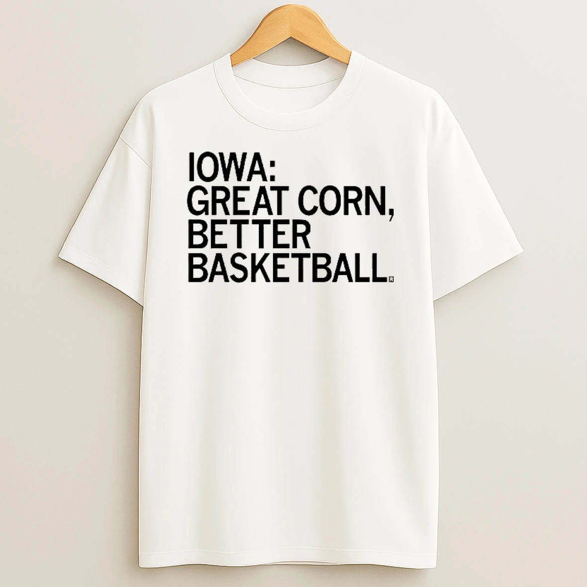 Iowa Great Corn Better Basketball T Shirt