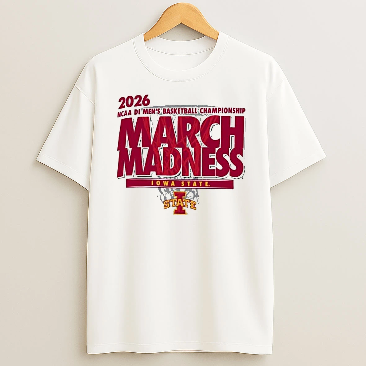Iowa State Cyclones 2026 Ncaa Di Mens Basketball Championship March Madness T Shirt