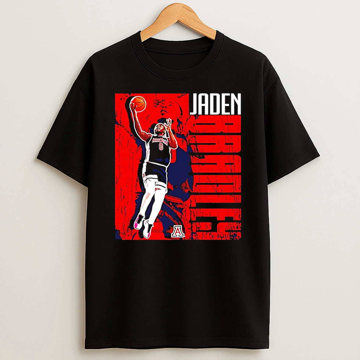 Jaden Bradley Arizona Basketball Ncaa Player Collage T Shirt