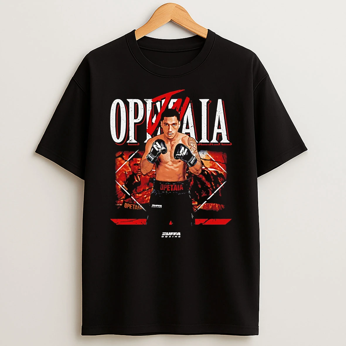 Jai Opetaia Zuffa Boxing Fighter Name Vintage T Shirt