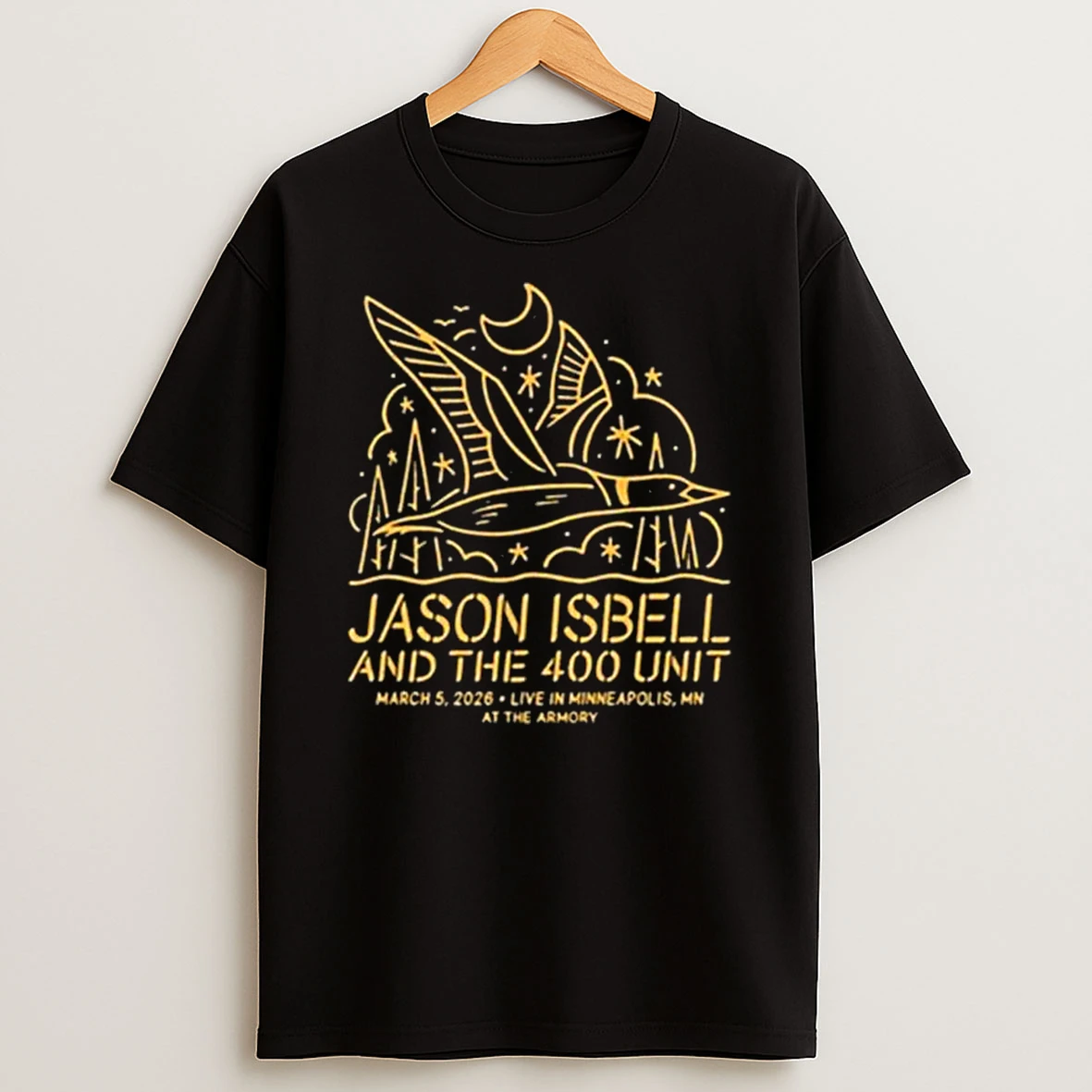 Jason Isbell The Armory March 5 2026 T Shirt