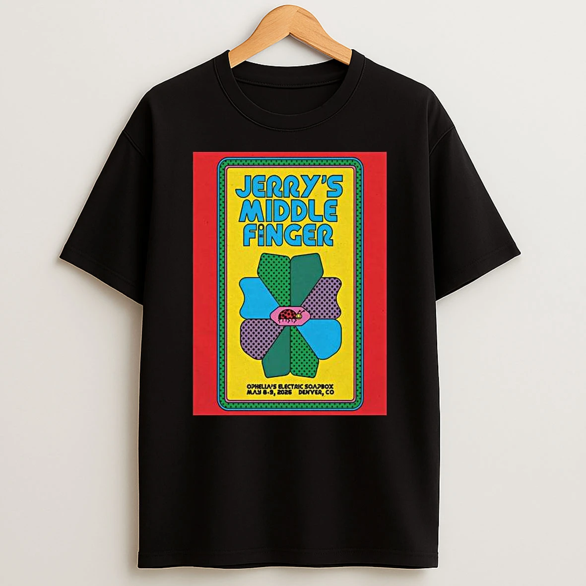 Jerrys Middle Finger Denver Co March 89 2026 T Shirt