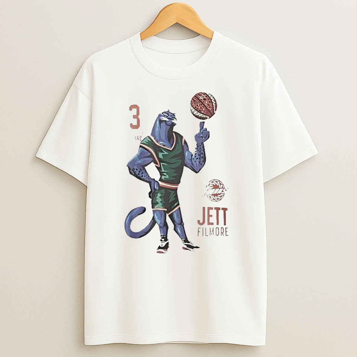 Jett Fillmore Thorns Basketball T Shirt