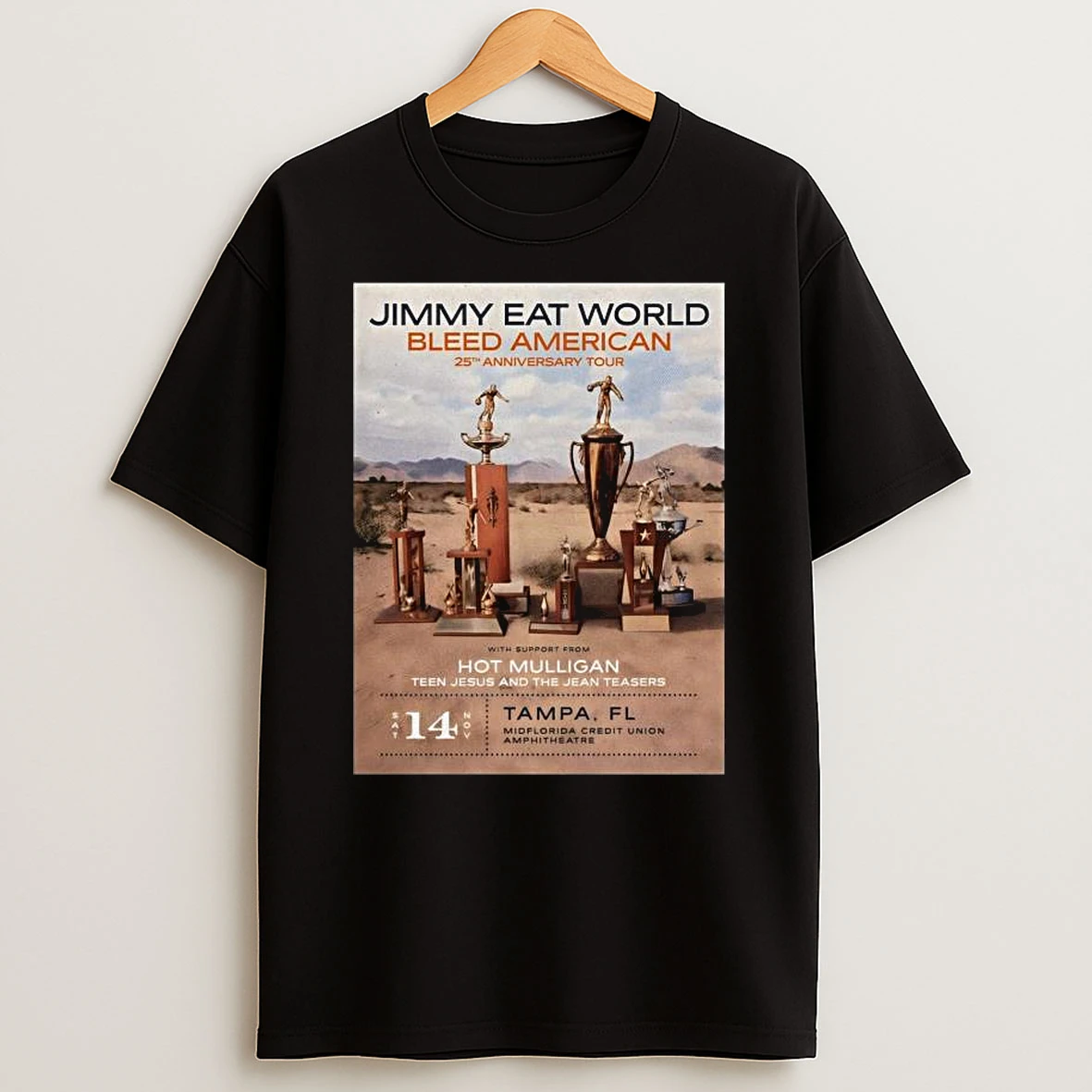 Jimmy Eat World November 14 2026 Tampa Fl T Shirt