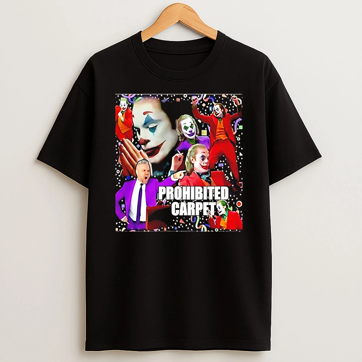 Joker Prohibited Carpet Graphic T Shirt