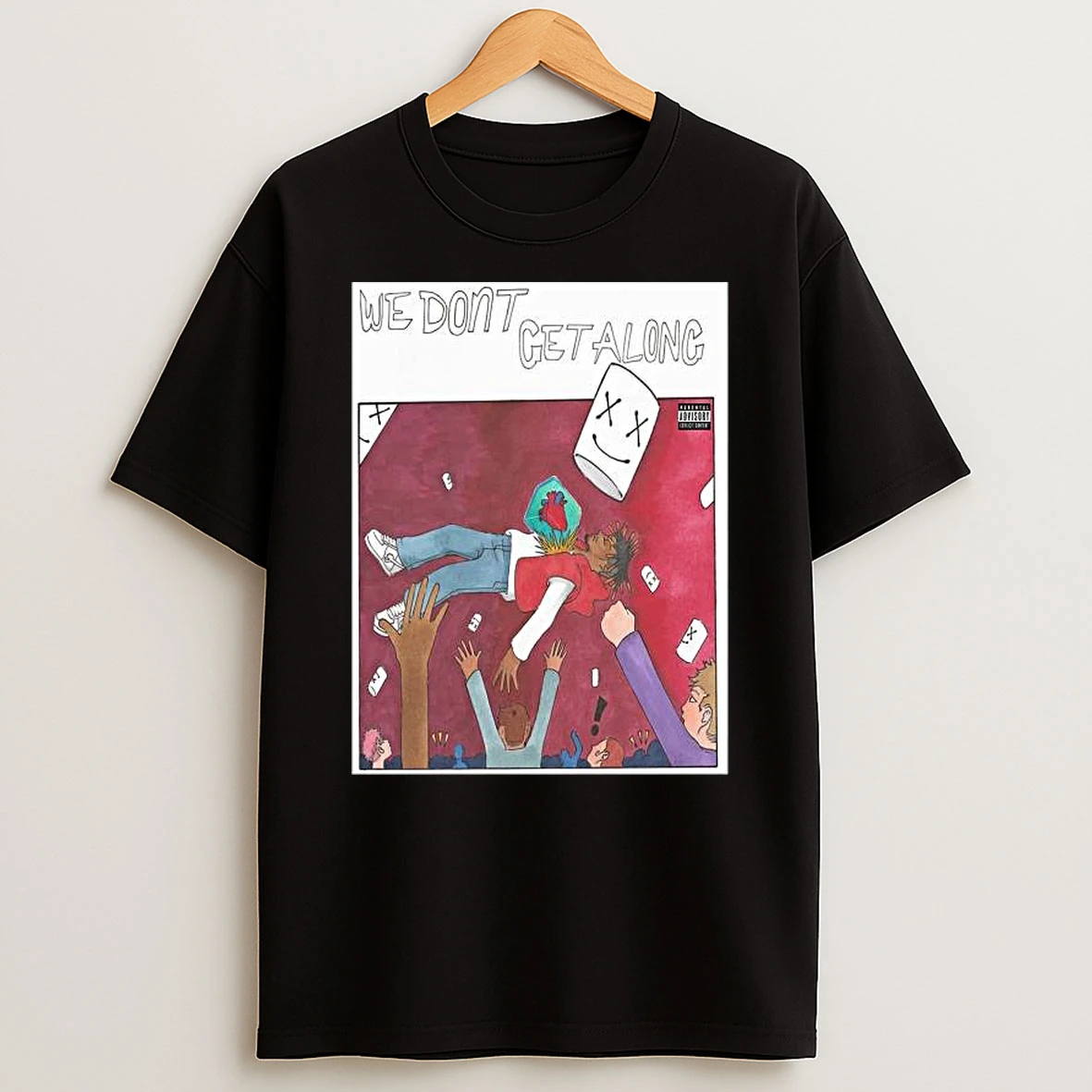 Juice Wrld X Marshmello We Dont Get Along T Shirt