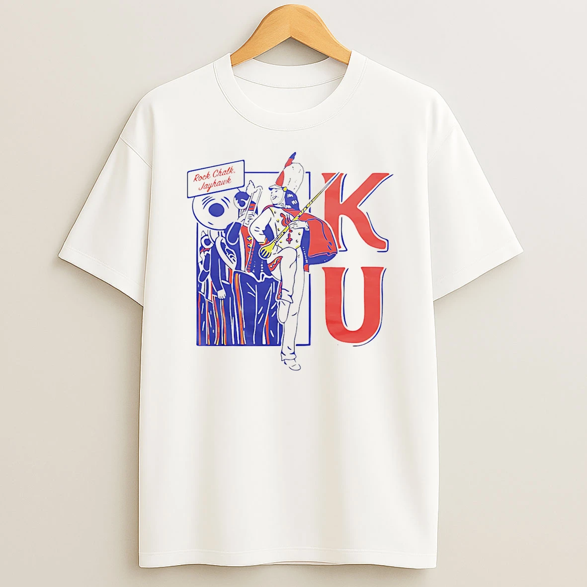 Ku Marching Band Vintage T Shirt
