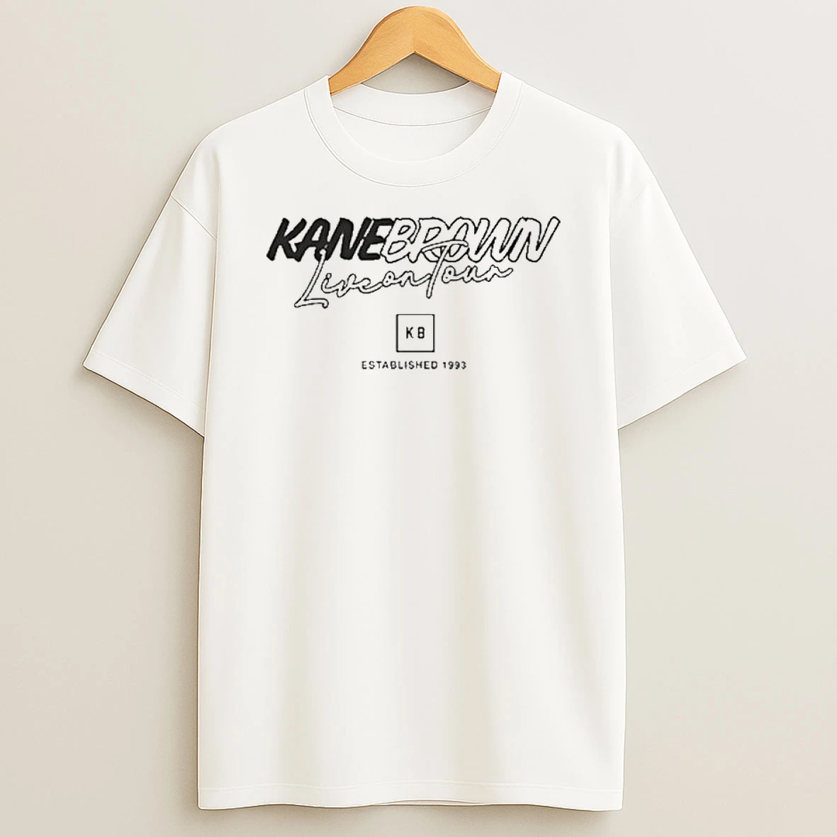 Kane Brown Live On Tour Established 1993 T Shirt