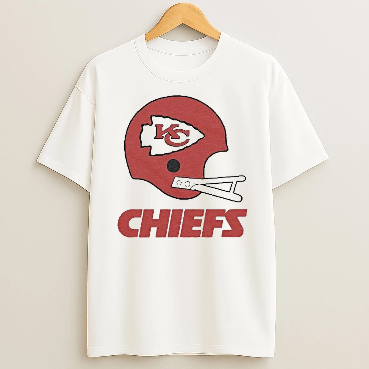 Kansas City Chiefs Big Helmet T Shirt