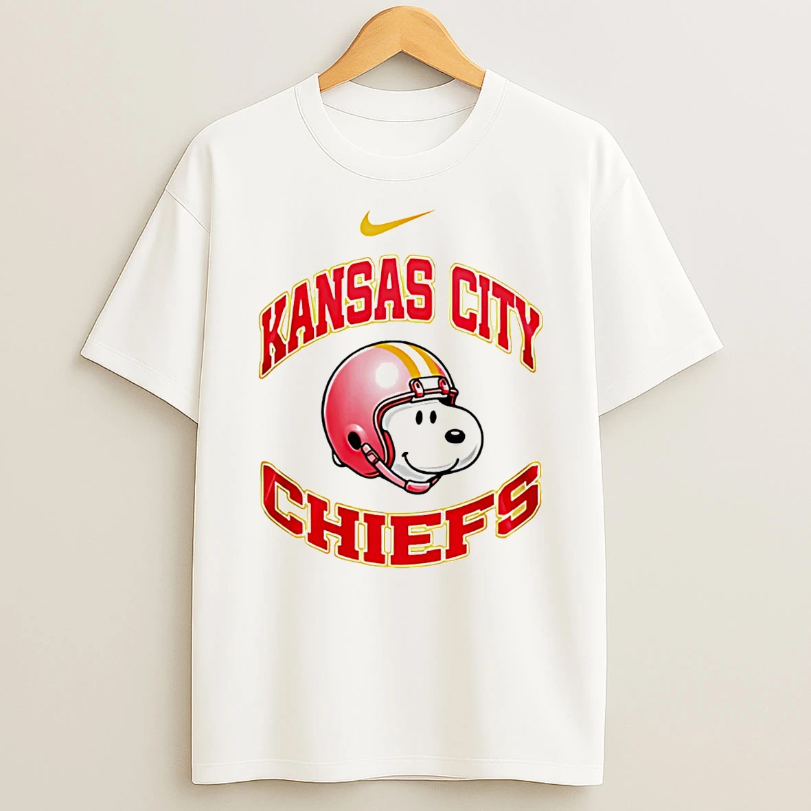 Kansas City Chiefs Snoopy Freedom 2026 Logo T Shirt