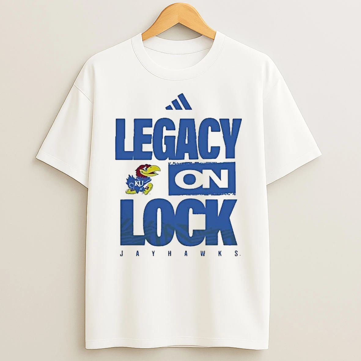 Kansas Jayhawks Legacy On Lock Pregame T Shirt