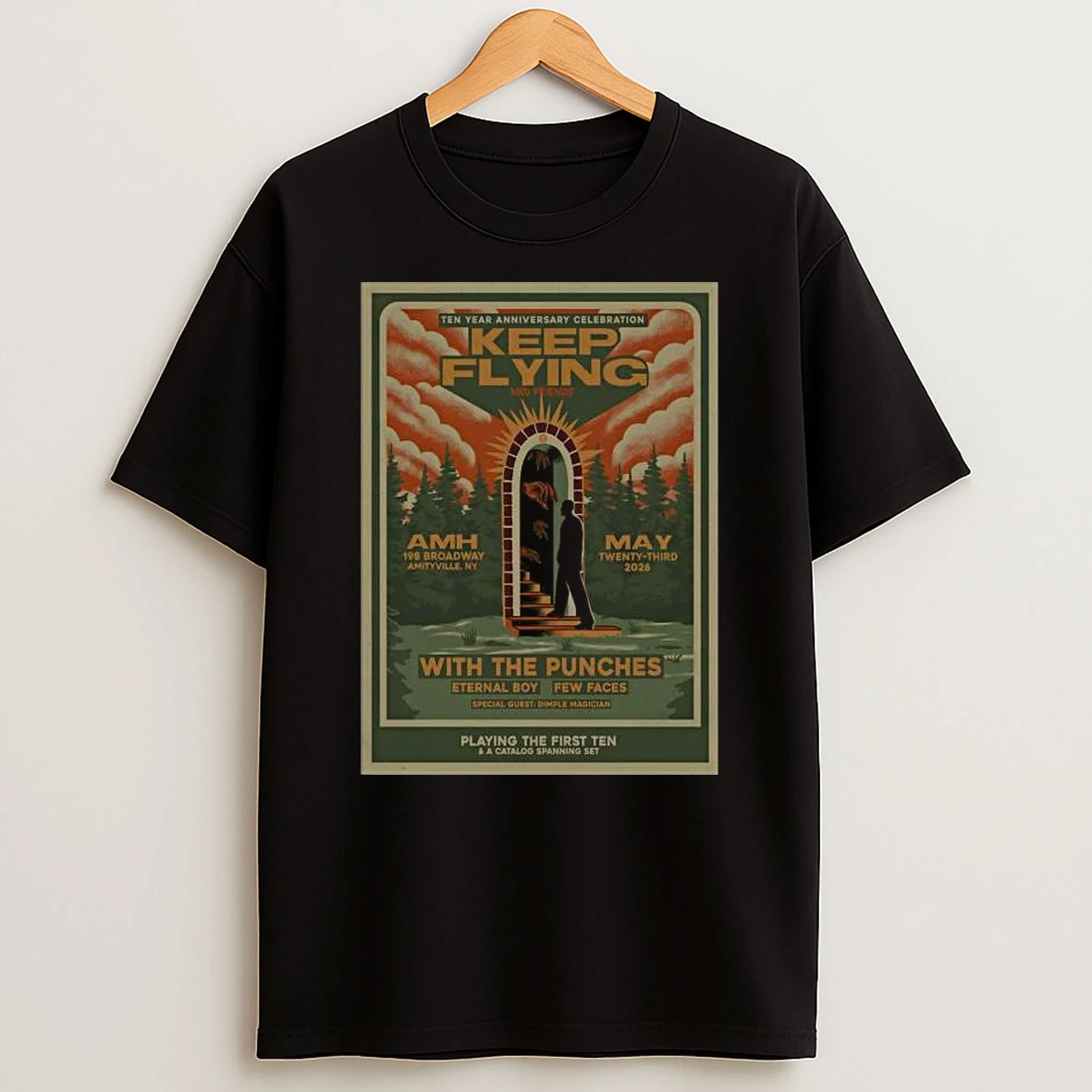 Keep Flying Tour Amityville Ny On May 23 2026 T Shirt