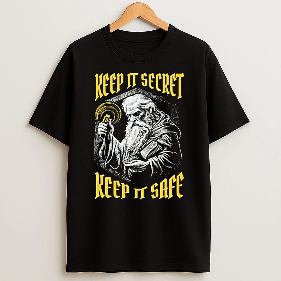 Keep It Secret Keep It Safe Gandalf Bitcoin T Shirt