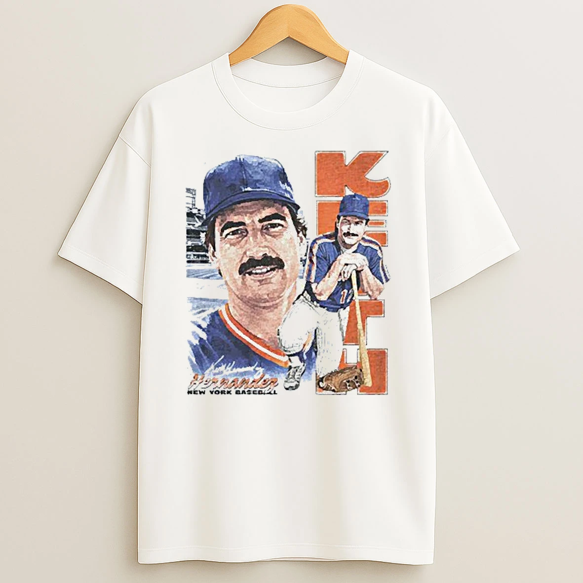 Keith Hernandez 17 New York Mets Mlb Baseball Vintage T Shirt