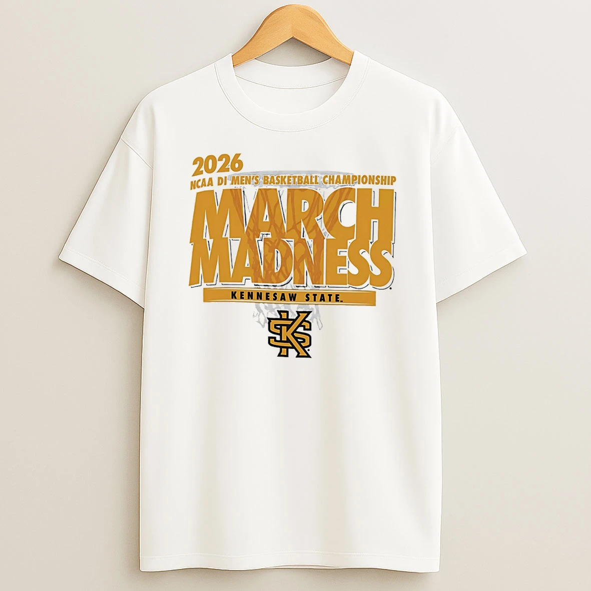 Kennesaw State Basketball 2026 Ncaa Di Mens Basketball Championship March Madness T Shirt