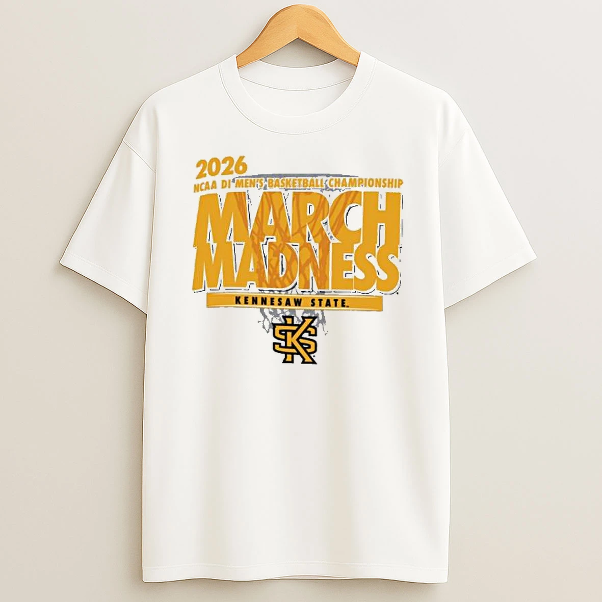 Kennesaw State Owls 2026 Ncaa Di Mens Basketball Championship March Madness T Shirt